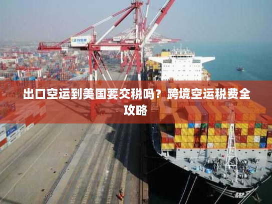 出口空运到美国要交税吗?跨境空运税费全攻略 出口空运到美国要交税吗?跨境空运税费全攻略