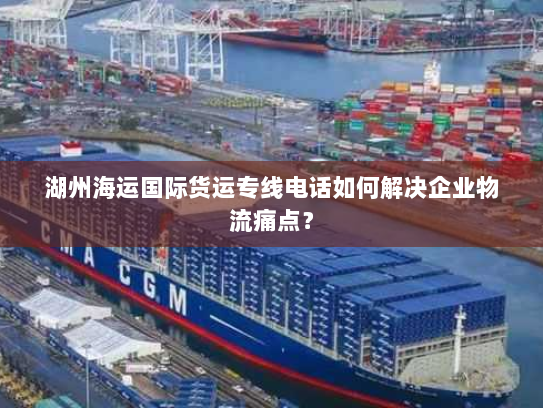湖州海运国际货运专线电话如何解决企业物流痛点？