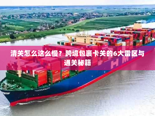 清关怎么这么慢?跨境包裹卡关的6大雷区与通关秘籍 清关怎么这么慢?跨境包裹卡关的6大雷区与通关秘籍