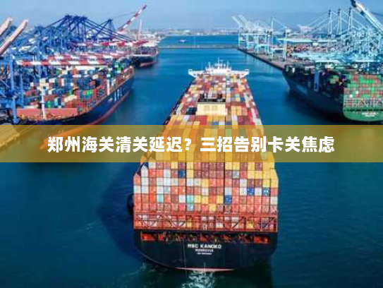 郑州海关清关延迟?三招告别卡关焦虑 郑州海关清关延迟?三招告别卡关焦虑