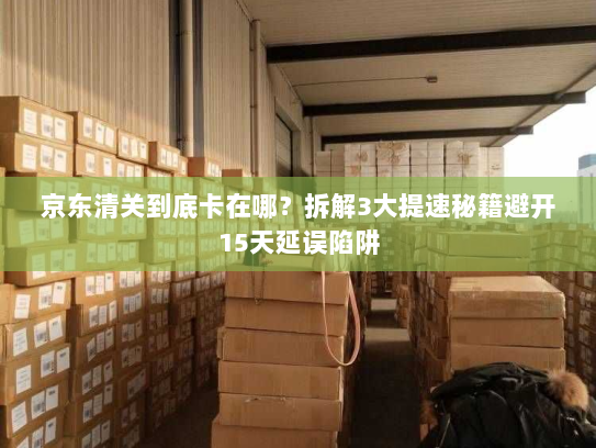 京东清关到底卡在哪?拆解3大提速秘籍避开15天延误陷阱
