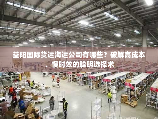 益阳国际货运海运公司有哪些?破解高成本、慢时效的聪明选择术 益阳国际货运海运公司有哪些?破解高成本、慢时效的聪明选择术