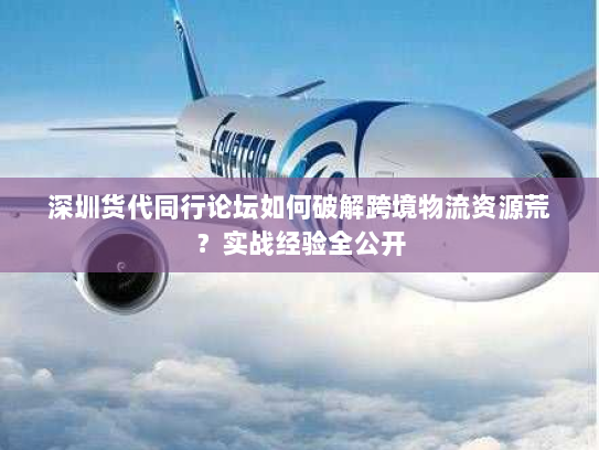 深圳货代同行论坛如何破解跨境物流资源荒？实战经验全公开