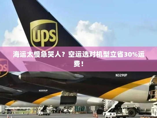 海运太慢急哭人?空运选对机型立省30%运费!