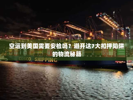 空运到美国需要安检吗?避开这7大扣押陷阱的物流秘籍