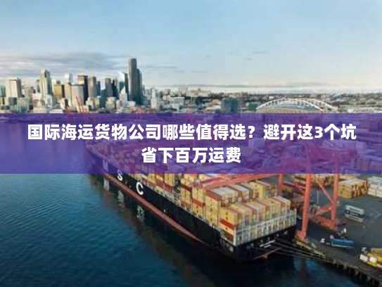 国际海运货物公司哪些值得选？避开这3个坑省下百万运费