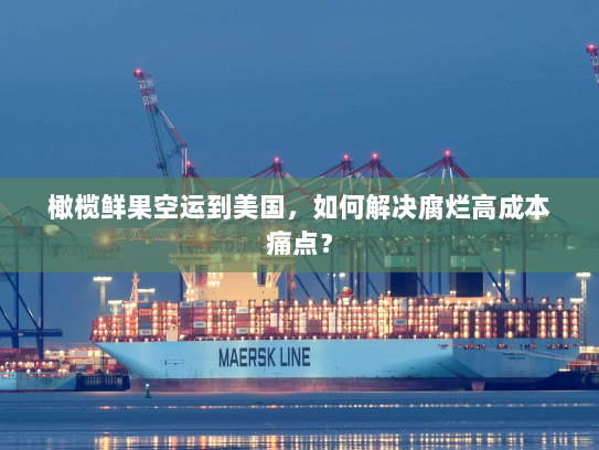 橄榄鲜果空运到美国,如何解决腐烂高成本痛点?