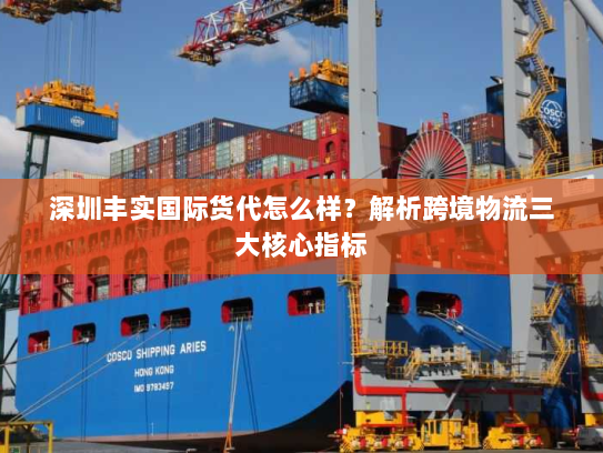深圳丰实国际货代怎么样?解析跨境物流三大核心指标 深圳丰实国际货代怎么样?解析跨境物流三大核心指标