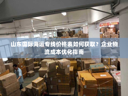 山东国际海运专线价格表如何获取？企业物流成本优化指南