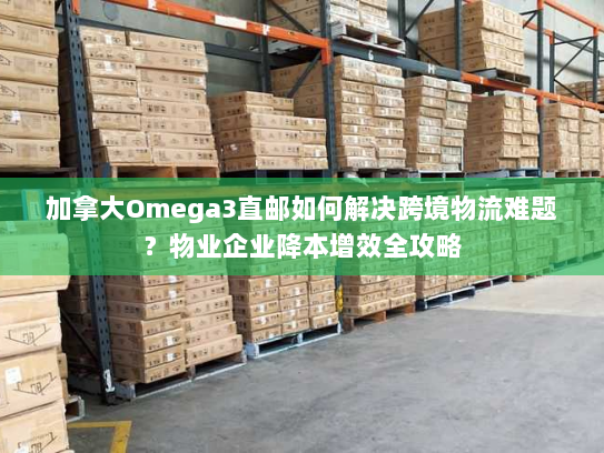 加拿大Omega3直邮如何解决跨境物流难题？物业企业降本增效全攻略