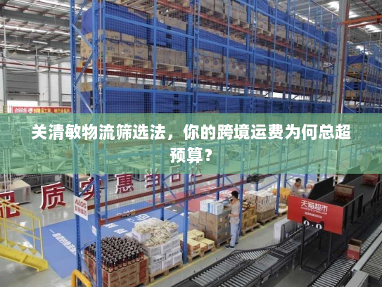 关清敏物流筛选法,你的跨境运费为何总超预算? 关清敏物流筛选法,你的跨境运费为何总超预算?