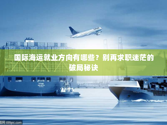 国际海运就业方向有哪些？别再求职迷茫的破局秘诀