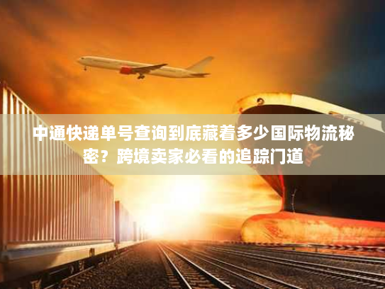 中通快递单号查询到底藏着多少国际物流秘密？跨境卖家必看的追踪门道