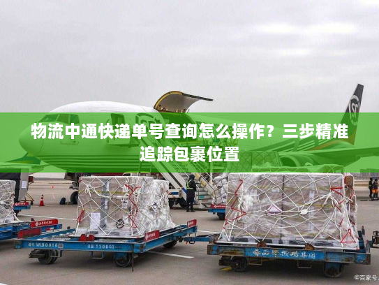物流中通快递单号查询怎么操作？三步精准追踪包裹位置