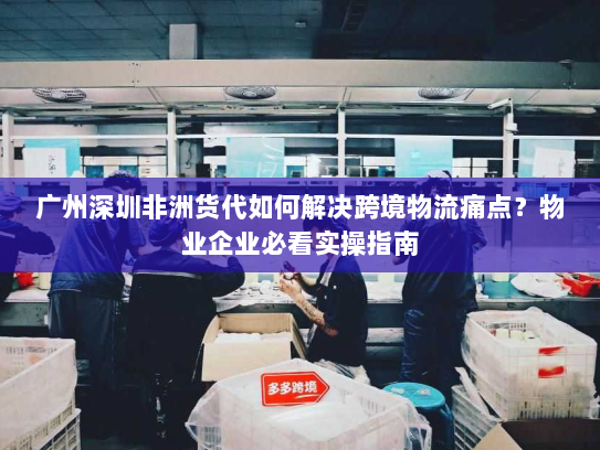 广州深圳非洲货代如何解决跨境物流痛点？物业企业必看实操指南