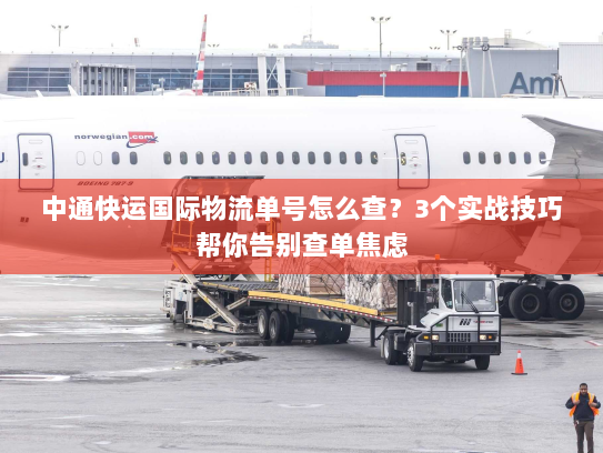 中通快运国际物流单号怎么查？3个实战技巧帮你告别查单焦虑