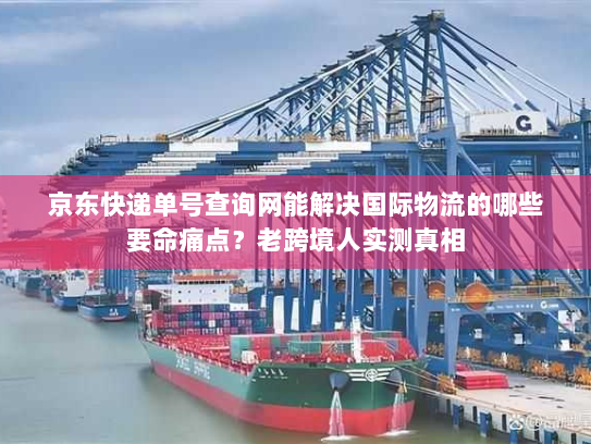 京东快递单号查询网能解决国际物流的哪些要命痛点？老跨境人实测真相