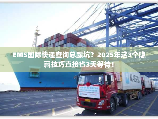 EMS国际快递查询总踩坑？2025年这3个隐藏技巧直接省3天等待！