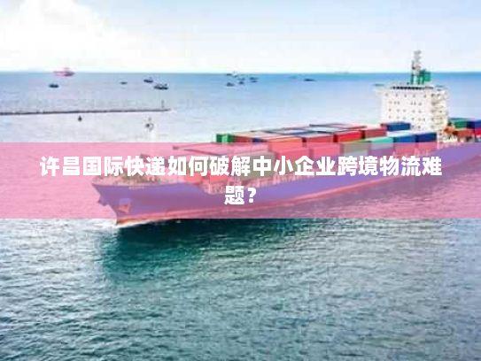 许昌国际快递如何破解中小企业跨境物流难题? 许昌国际快递如何破解中小企业跨境物流难题?
