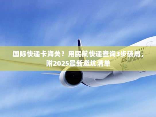 国际快递卡海关？用民航快递查询3步破局，附2025最新避坑清单