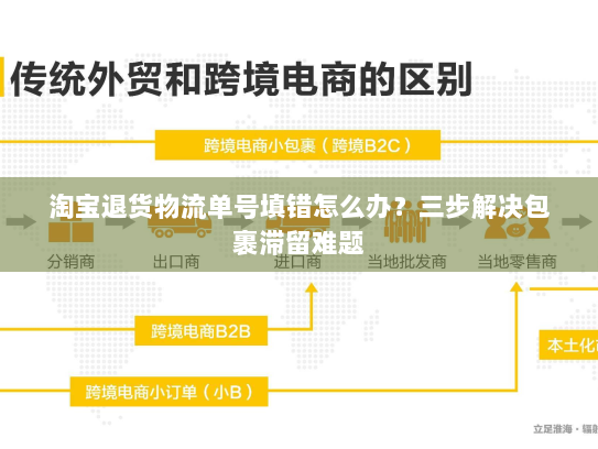 淘宝退货物流单号填错怎么办？三步解决包裹滞留难题