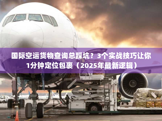 国际空运货物查询总踩坑？3个实战技巧让你1分钟定位包裹（2025年最新逻辑）