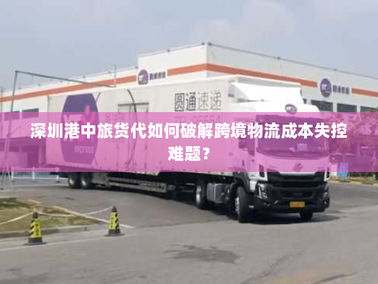 深圳港中旅货代如何破解跨境物流成本失控难题？