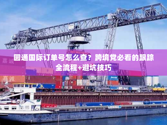 圆通国际订单号怎么查？跨境党必看的跟踪全流程+避坑技巧