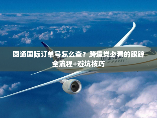 圆通国际订单号怎么查？跨境党必看的跟踪全流程+避坑技巧