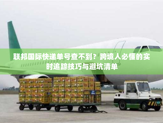 联邦国际快递单号查不到？跨境人必懂的实时追踪技巧与避坑清单