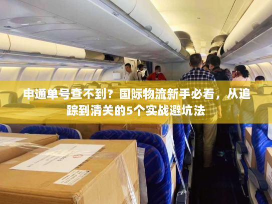 申通单号查不到?国际物流新手必看,从追踪到清关的5个实战避坑法 申通单号查不到?国际物流新手必看,从追踪到清关的5个实战避坑法