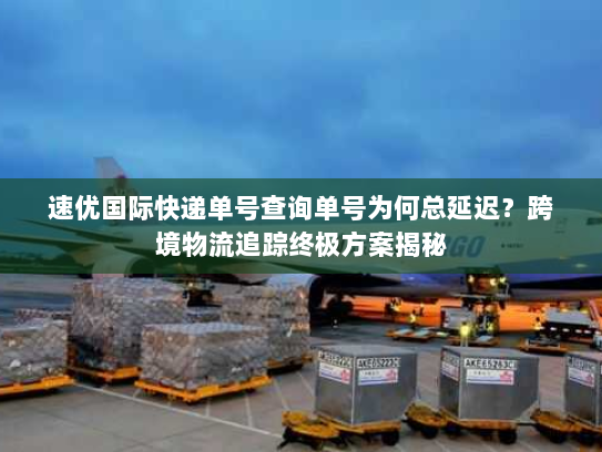 速优国际快递单号查询单号为何总延迟？跨境物流追踪终极方案揭秘