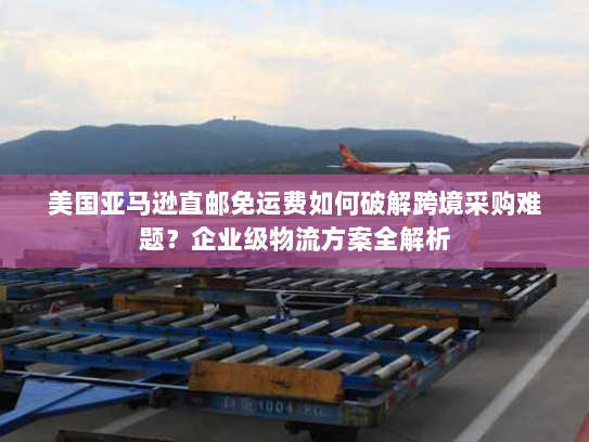 美国亚马逊直邮免运费如何破解跨境采购难题？企业级物流方案全解析