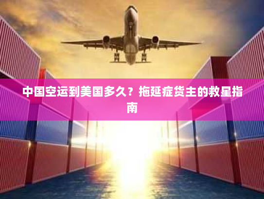 中国空运到美国多久？拖延症货主的救星指南