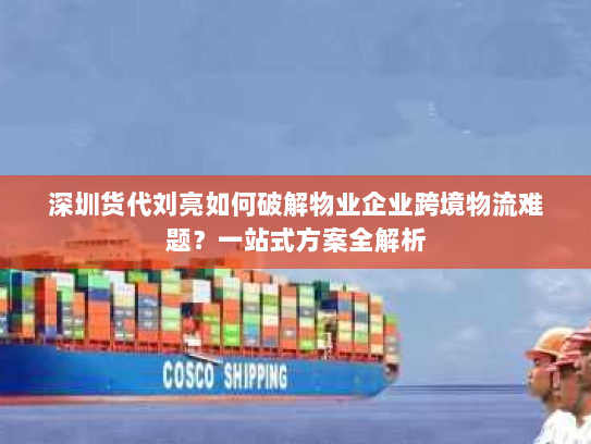 深圳货代刘亮如何破解物业企业跨境物流难题？一站式方案全解析