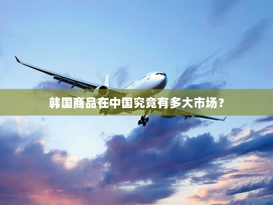 韩国商品在中国究竟有多大市场？