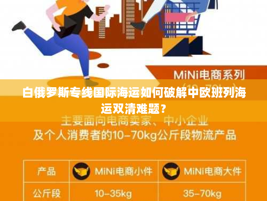 白俄罗斯专线国际海运如何破解中欧班列海运双清难题？