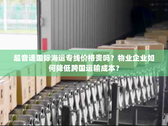 超音速国际海运专线价格贵吗？物业企业如何降低跨国运输成本？
