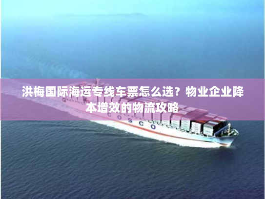 洪梅国际海运专线车票怎么选？物业企业降本增效的物流攻略