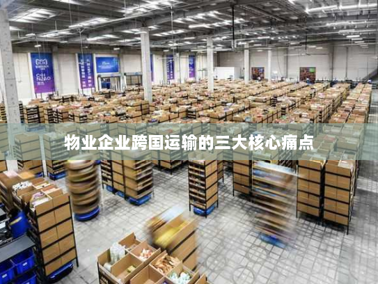 物业企业跨国运输的三大核心痛点