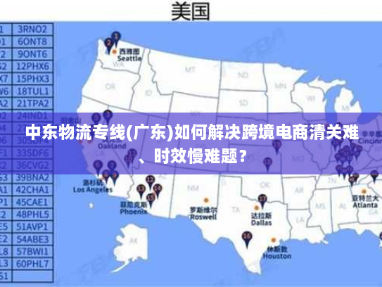 中东物流专线(广东)如何解决跨境电商清关难、时效慢难题? 中东物流专线(广东)如何解决跨境电商清关难、时效慢难题?