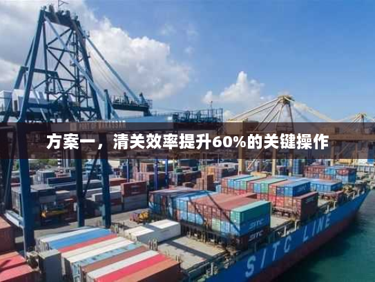 方案一,清关效率提升60%的关键操作 方案一,清关效率提升60%的关键操作