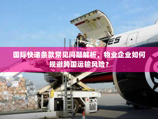 国际快递条款常见问题解析，物业企业如何规避跨国运输风险？