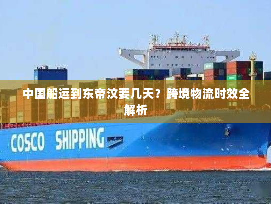 中国船运到东帝汶要几天？跨境物流时效全解析