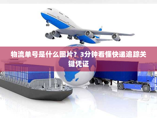 物流单号是什么图片？3分钟看懂快递追踪关键凭证