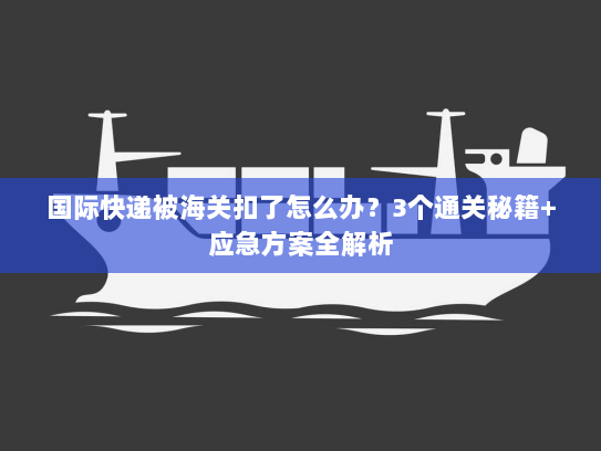 国际快递被海关扣了怎么办？3个通关秘籍+应急方案全解析