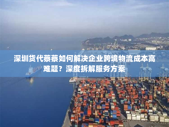 深圳货代蔡蔡如何解决企业跨境物流成本高难题？深度拆解服务方案