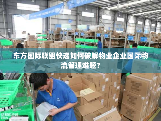 东方国际联盟快递如何破解物业企业国际物流管理难题？