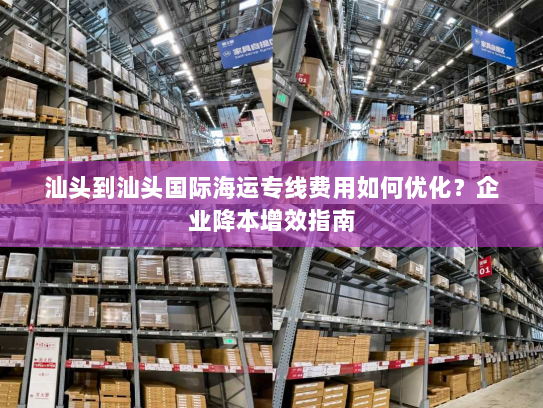 汕头到汕头国际海运专线费用如何优化？企业降本增效指南