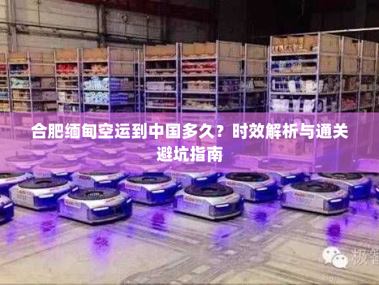 合肥缅甸空运到中国多久？时效解析与通关避坑指南